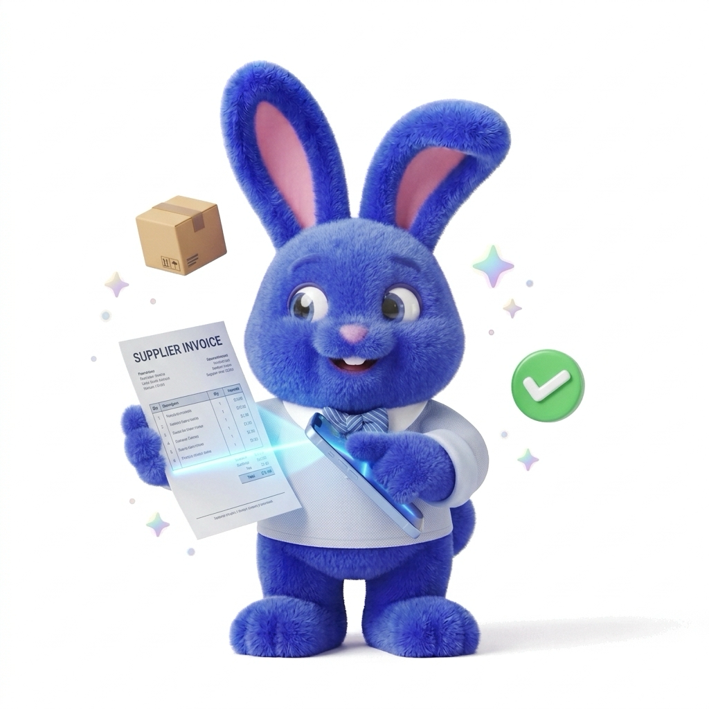 Automated Product & Stock Entry from Supplier Invoices with AI